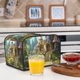 thumbnail image 6 of Pofeuu Cute Mushroom Town A Print Toaster Cover 4 Slice, Bread Dust Cover & Fingerprint Protection, Kitchen Small Appliance Covers(Toaster Cover), 6 of 7