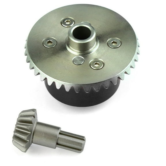 1 Set Gear Differential Case Front/Rear Steel Differential Gear Kits Replacement for ARRMA Senton Kraron 1/10 RC Car Replace
