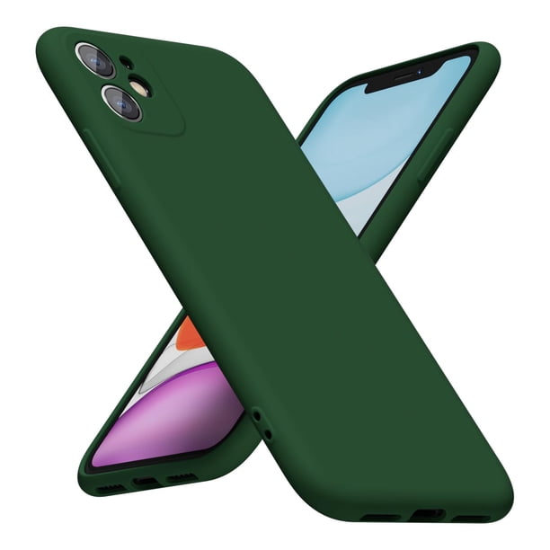 Loeoel Funda Para Iphone 11 Silicona Minimalista Ultra Delgada Gel De Goma Suave Color Sólido Mate Tpu Linda Funda Para Mujeres Hombres Diseño Estético Liso Y Protección De La Cubierta De La Cámara Ve