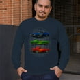thumbnail image 4 of 1970 Road Legends Muscle Car Long Sleeve T-shirt American Vintage Classic, 4 of 7