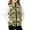 Camo Yellow, variant on FKELYI Girls Quilted Vest Sunflower Leopard Print, 2Y, Sleeveless Jacket with Pockets, Full Zipper, Stand Collar, Warm Vest, Quilted Outwear Coat for 2-12 Y