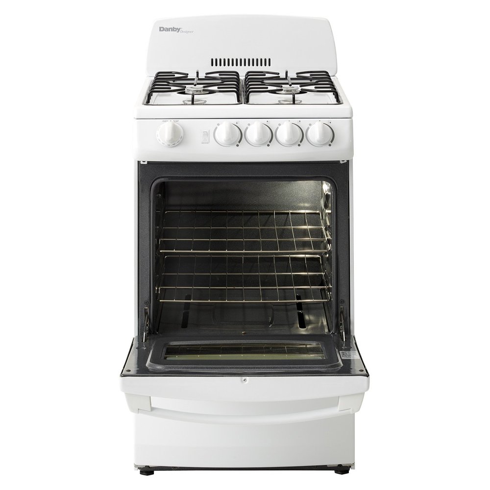 20" Gas Range White