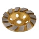 thumbnail image 5 of Taza de Pulido Yotijar Corte de diamante 125 mm dorado, 5 of 6
