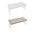thumbnail image 1 of Cojín de Descanso para Brazos, Pack de 2, Soportes Ergonómicos para Manicura Blanco y Marrón, 1 of 8