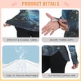 thumbnail image 4 of FORMRS Womens Long Sleeve Shirts UPF 50+ Sun Protection Quick Dry Fishing Hiking Tops, Size S-2XL, Floral Occean, 4 of 8