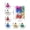 A, variant on sruoe Christmas Ball Ornaments, Christmas Tree Ornament, Xmas Bulbs Decoration Set, Shatterproof Ornaments, Flocked Christmas Balls, Christmas Tree Hanging Baubles Ball for Party Holiday Decor