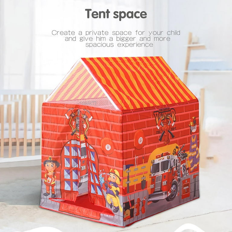 Diy fire cheap station playhouse