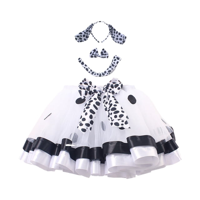 XDZJLR Jupe Fille Nouvelle Double Maille Tutu Série Animale Robe de Spectacle Performance Fête Shortie