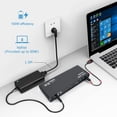 thumbnail image 2 of Estación de acoplamiento WAVLINK Universal con doble monitor 65W PD, 2 of 9