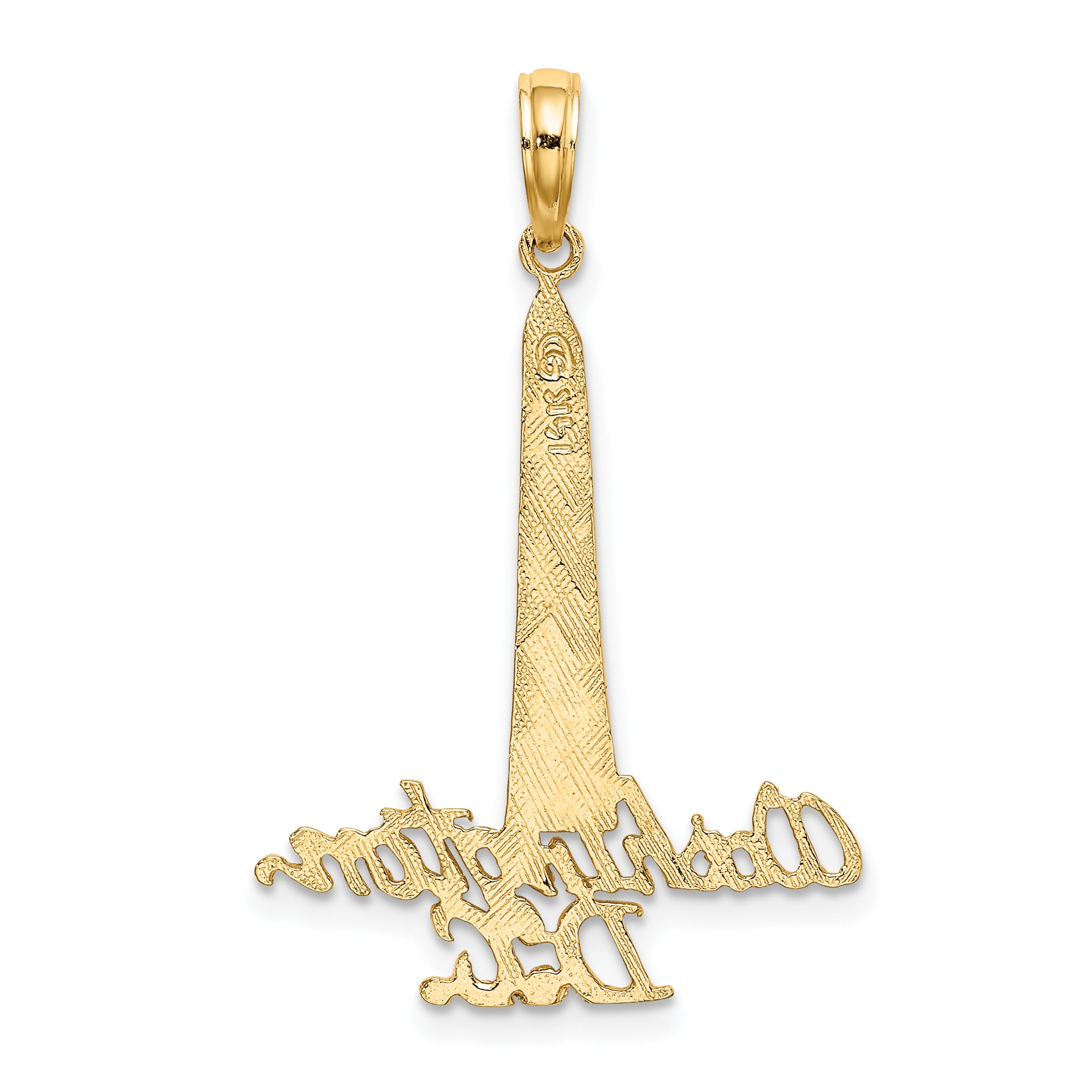Louis Vuitton Yellow Gold Eiffel Tower Diamond Charm Pendant