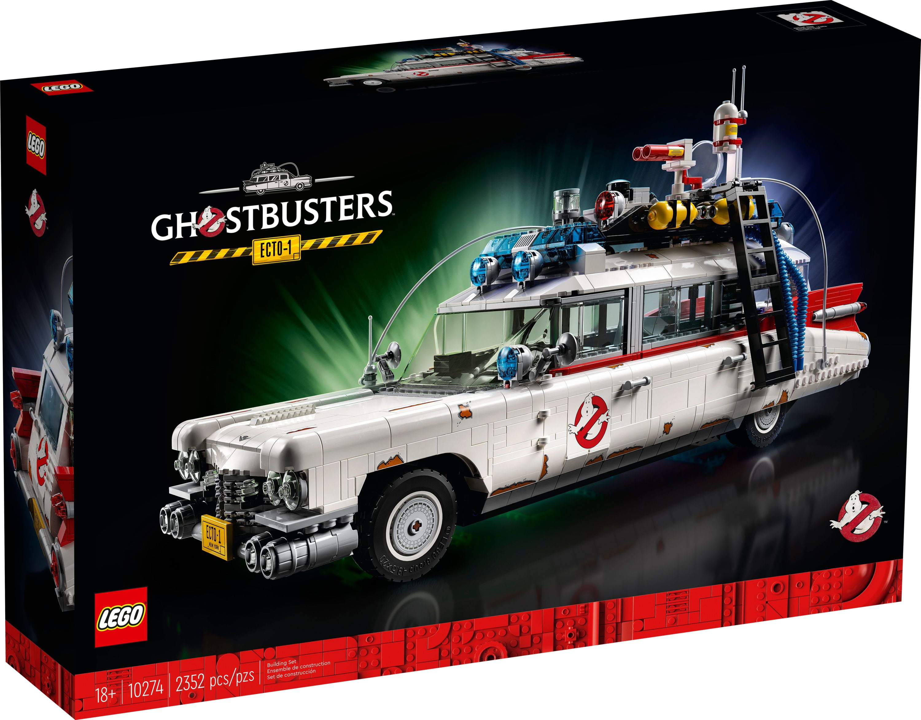 ClearBox - Teca ClearBox per set LEGO 10274 - Ecto 1 - Ghostbusters