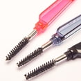 thumbnail image 2 of CIMAXIC Portable Folding Eyebrow Brush for Makeup Practical and Multifunctional Eyelash Combs Assorted Color,5.71"X0.98"X0.59", 2 of 5