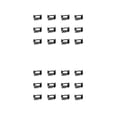 thumbnail image 4 of Injueey 12 anillos de servilleta de aleación para hotel, restaurante occidental, hebilla para boda. Type3 NO3, 4 of 6