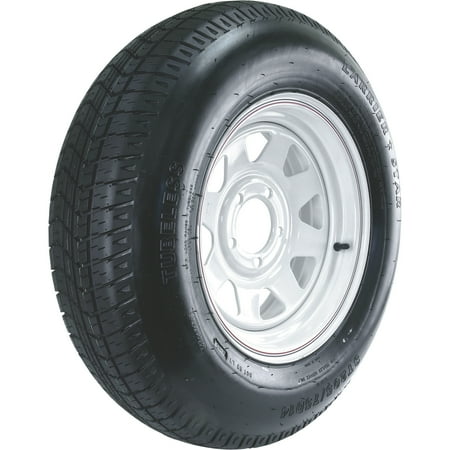 Kenda Loadstar 13in. Spoke Wheel, Tire Size ST175/80D13, Load Range Rating C, Model# DM175D3C-C-IN