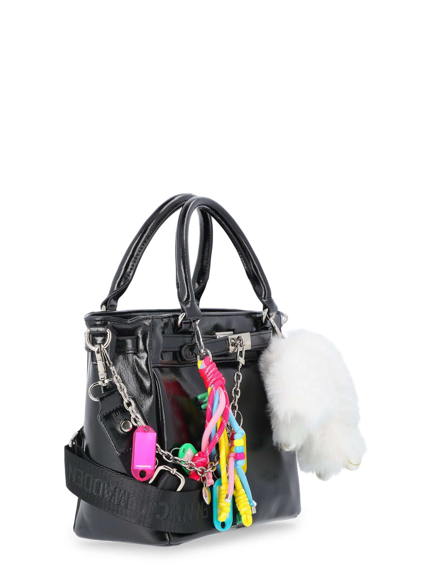 Madden NYC Women's Top Handle Satchel, Black