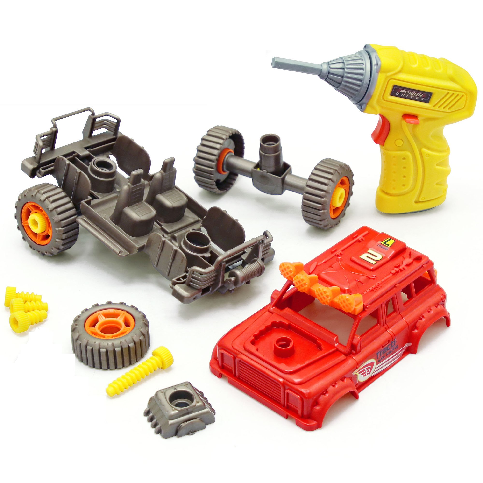 Lanard Tuff Tools Build It 4x4 Off-Road Truck