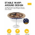 thumbnail image 2 of nqOlkjepod Farmhouse Round Tablecloth, Fitted Table Cover with Elastic for 36"-44" Round Tables, Country Independence Day Stars And Stripes Table Cloth Outdoor Dinning Party Waterproof Tablecloths, 2 of 6