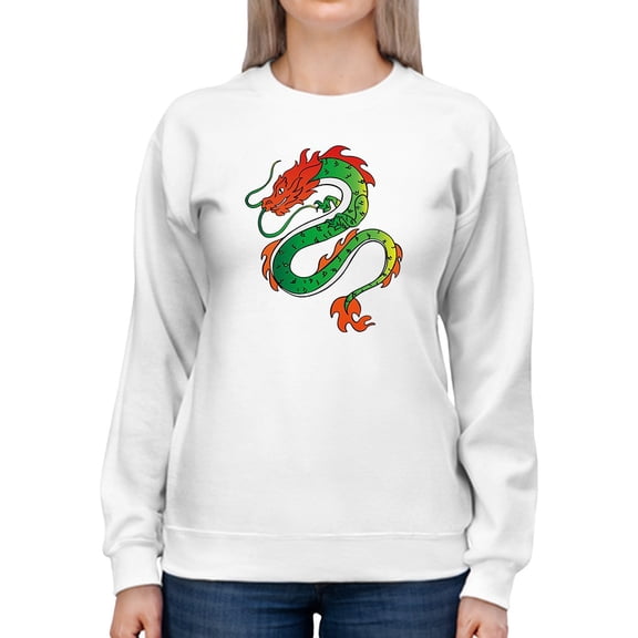 A Dragon Sweatshirt Women -GoatDeals Designs, Female 3X-Large