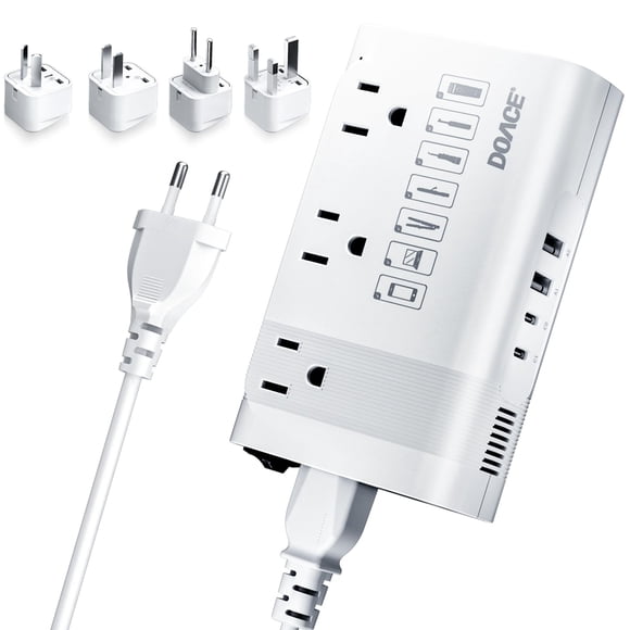 Convertidor de Voltaje DOACE 350W 220V a 110V Adaptador de Viaje