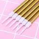 thumbnail image 3 of Golden Cake Candles Slender Glitter for Birthday Party 24Pcs, 3 of 4