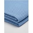 thumbnail image 3 of Couverture Thermique Taille Simple 66"x90 Pouces 100 % Coton Crochet Couleur Bleu 2/pack, 3 of 5