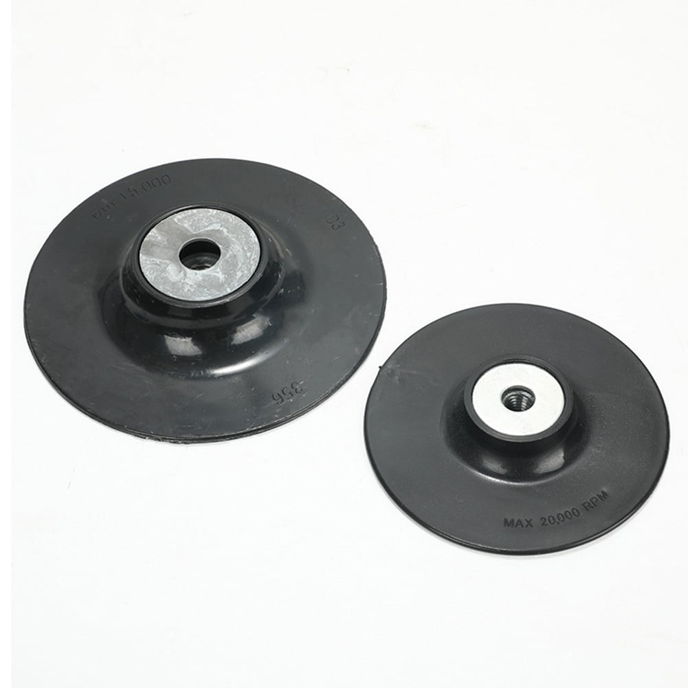 Angle grinder sanding top disc backing pad