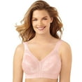 thumbnail image 1 of Playtex Womens 18 Hour Original Comfort Strap Wirefree Bra, 42D, Pretty Blush, 1 of 4