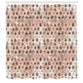 thumbnail image 2 of Ambesonne Modern Shower Curtain, Aquarelle Drops Art Abstract, 69"Wx70"L, Pale Salmon, 2 of 4