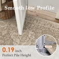 thumbnail image 3 of BERTHMEER 2x6 Washable Runner Rug for Hallway Brown Vintage Carpet Non-Slip Soft Low Pile Traditional Oriental Distressed Throw Rug for Bedroom Entryway Bathroom Laundry, 3 of 5