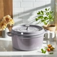 thumbnail image 3 of STAUB Cast Iron 7-qt Round Cocotte - Lilac, 3 of 11