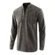 thumbnail image 1 of Camisa De Manga Larga Con Cuello Con Cordones Para Hombre, 1 of 3