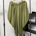 thumbnail image 5 of Men's Vintage Casual Pants, Trousers, Joggers, Elastic Waist Drawstring Straight Leg, Comfortable Breathable Lightweight, Medieval Daily Work Streetwear, Summer | AKLJWH,Army Green L, 5 of 9