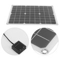 thumbnail image 2 of Panel De Carga De Batería De 20 W 30 W, Panel Solar De Salida Dual De Energía Solar Flexible Portátil, Excursión De Senderismo Para Acampar Al Aire Libre Montañismo ANGGREK No, 2 of 7