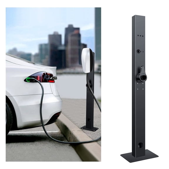 EV Charger Pedestal for Tesla Gen 3, Mounted EV Charging Station Stand