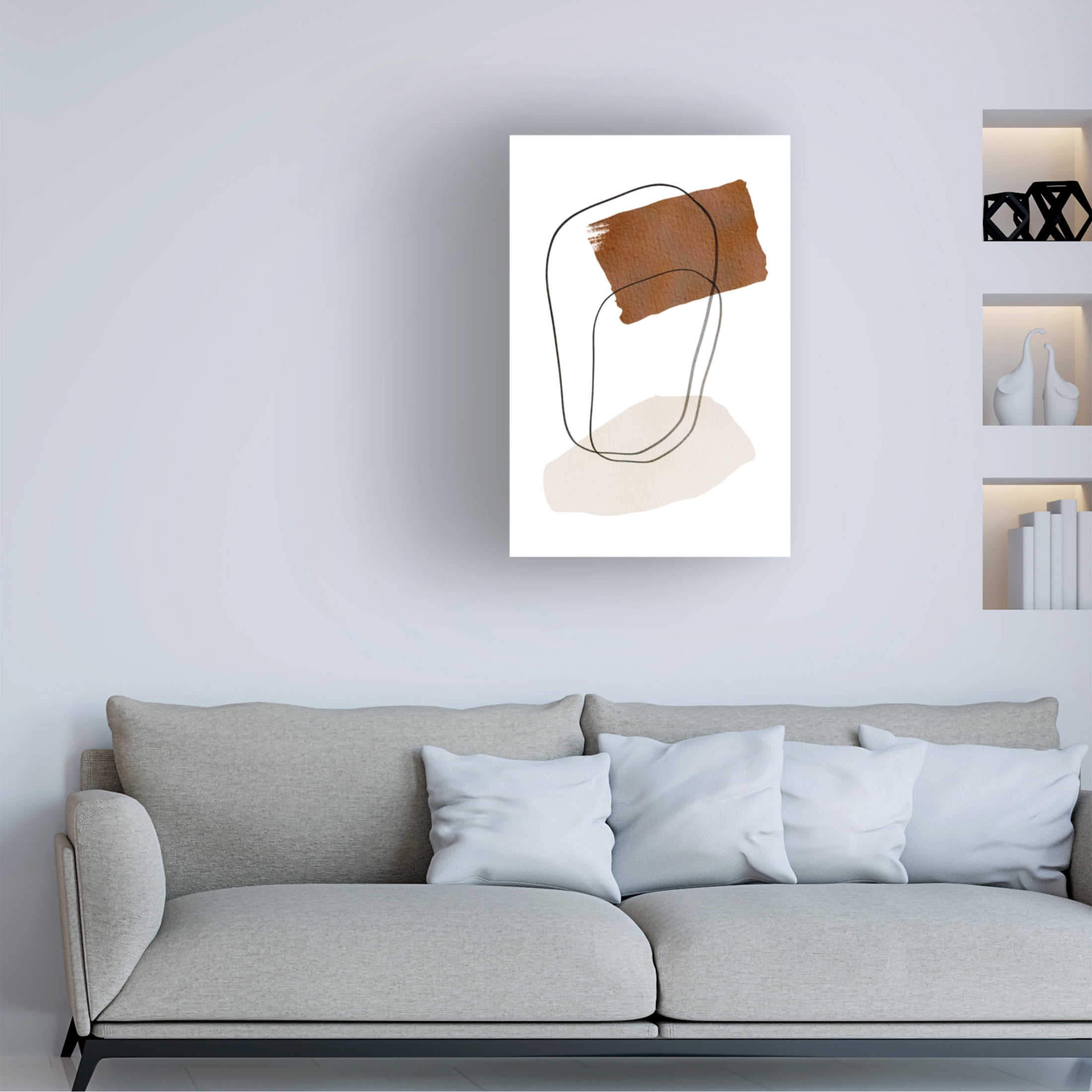 Trademark Fine Art Melloi Art Prints 1265 Canvas Wall Art
