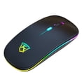 thumbnail image 1 of Ratón Inalámbrico 2.4g Bluetooth Recargable Portátil Mouse Levamdar  2.4G conexión inalámbrica / Bluetooth, 1 of 6