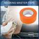 thumbnail image 3 of Cinta de enmascarar Unique Bargains, cinta para pintar autos de bricolaje, 1 pieza naranja de 2 pulgadas x 60.1 yardas, 3 of 7