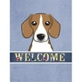 thumbnail image 1 of Beagle Welcome Flag Garden Size, 1 of 1