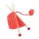 thumbnail image 2 of Suéter de punto para casa de muñecas a escala 1:12, modelo en miniatura, accesorio para casa de muñecas, juguete Life Rojo, 2 of 9
