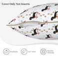thumbnail image 5 of Susaid Dachshund Dog Print Velvet Throw Pillow Covers Home Art Deco Pillowcase Square Pillow Case Cushion Cover for Bed Sofa Living Room Car Indoor and Outdoor-, 5 of 8