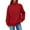 Red, variant on Mock Neck Sweatshirt, Yigetop Women's Oversized Sweatshirt Pullover Turtleneck Long Sleeve Tops Trendy Fall Fashion 2025 Oversized Sweatshirt for Women, Black L