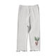 thumbnail image 1 of Odeerbi 1-7 Años Niñas Mallas de Punto de Canalé Con Ribete de Lechuga Mallas Elásticas Capris Pantalones de Verano Casual Cintura Elástica Pantimedias Recortadas, 1 of 6