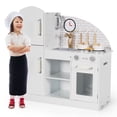 thumbnail image 4 of Cocina de Juguete para niños Costway Juego de Juguete de cocina de Madera con accesorios, 4 of 4