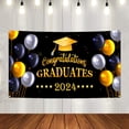 thumbnail image 1 of LLQkigsxse Outdoor Banner Stand with Base Graduation Season Banner Background Cloth Graduation Party Decoration Hanging Flag Party Decoration Props Photo Backgrounds, 1 of 3