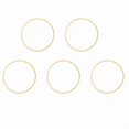thumbnail image 1 of 5X Dream Bamboo Rings,Wooden Circle Round Catcher DIY Hoop for Flower Wreath House Garden Plant Hanging Basket 23Cm, 1 of 1