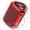 Red, variant on Hoey Portable Bluetooth Speaker,IPX7 Waterproof Outdoor Speaker with 24Hr Playtime, LED Lights, Black