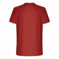 thumbnail image 5 of UVEASISHA Men's Novelty Graphic T-Shirts Short Sleeve Funny Face Printed Casual Tees Breathable Slim Fit Gym Workout Shirts Comfy Crewneck Pullover Red M, 5 of 6