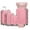 Pink, variant on CQSXDA 6-Piece Hardshell Luggage Set with TSA Lock, Expandable Suitcase & Weekender Bag, Spinner Wheels，Pink