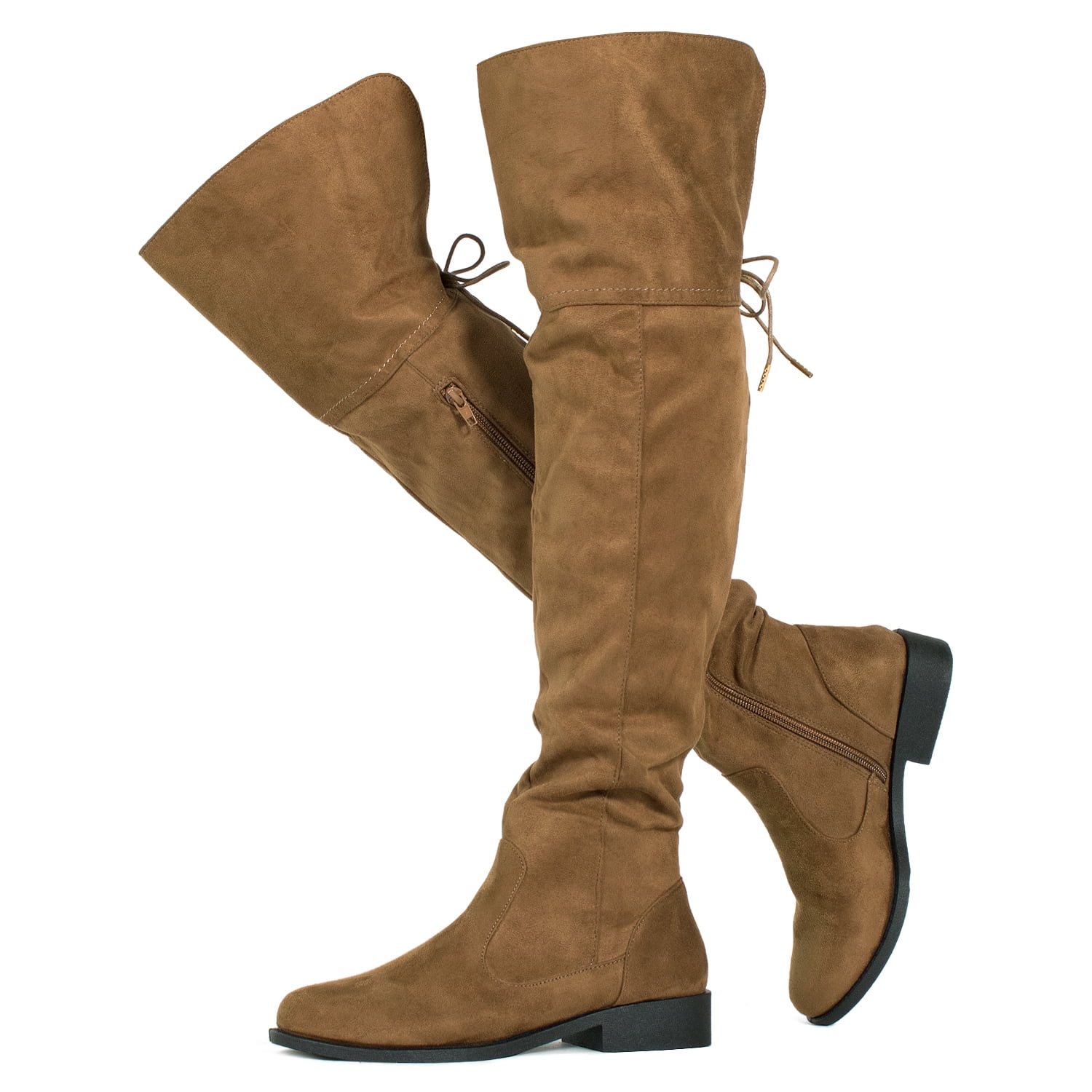 high knee riding boots