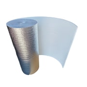 SmartSHIELD Pro-5mm 48x100ft Reflective Insulation, Foam Core, Foil and White.
